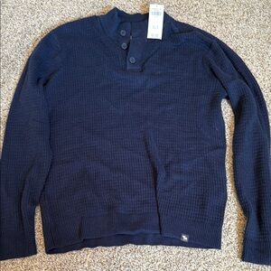 Abercrombie Kids Blue Crew Neck Sweater